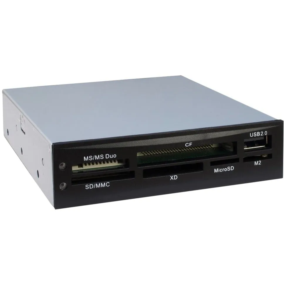 CI-02 lettore di schede USB 2.0 Interno Nero
