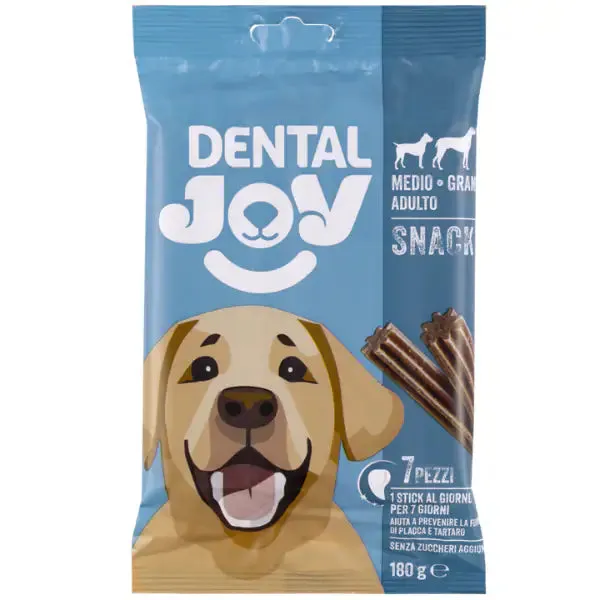DentalJoy Dog Adult Medium/Large Snack Dentali 7 Stick