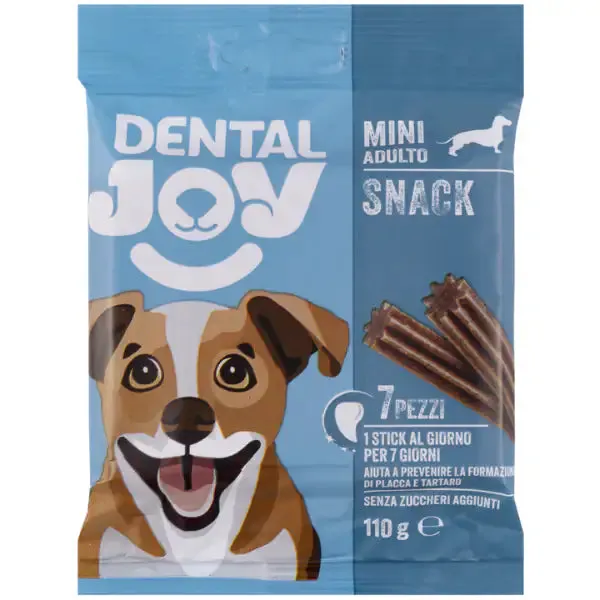 DentalJoy Dog Adult Mini Snack Dentali 7 Stick