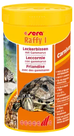 Sera Raffy I Turtles 35 gr (250 ml) - Cibo per tartarughe