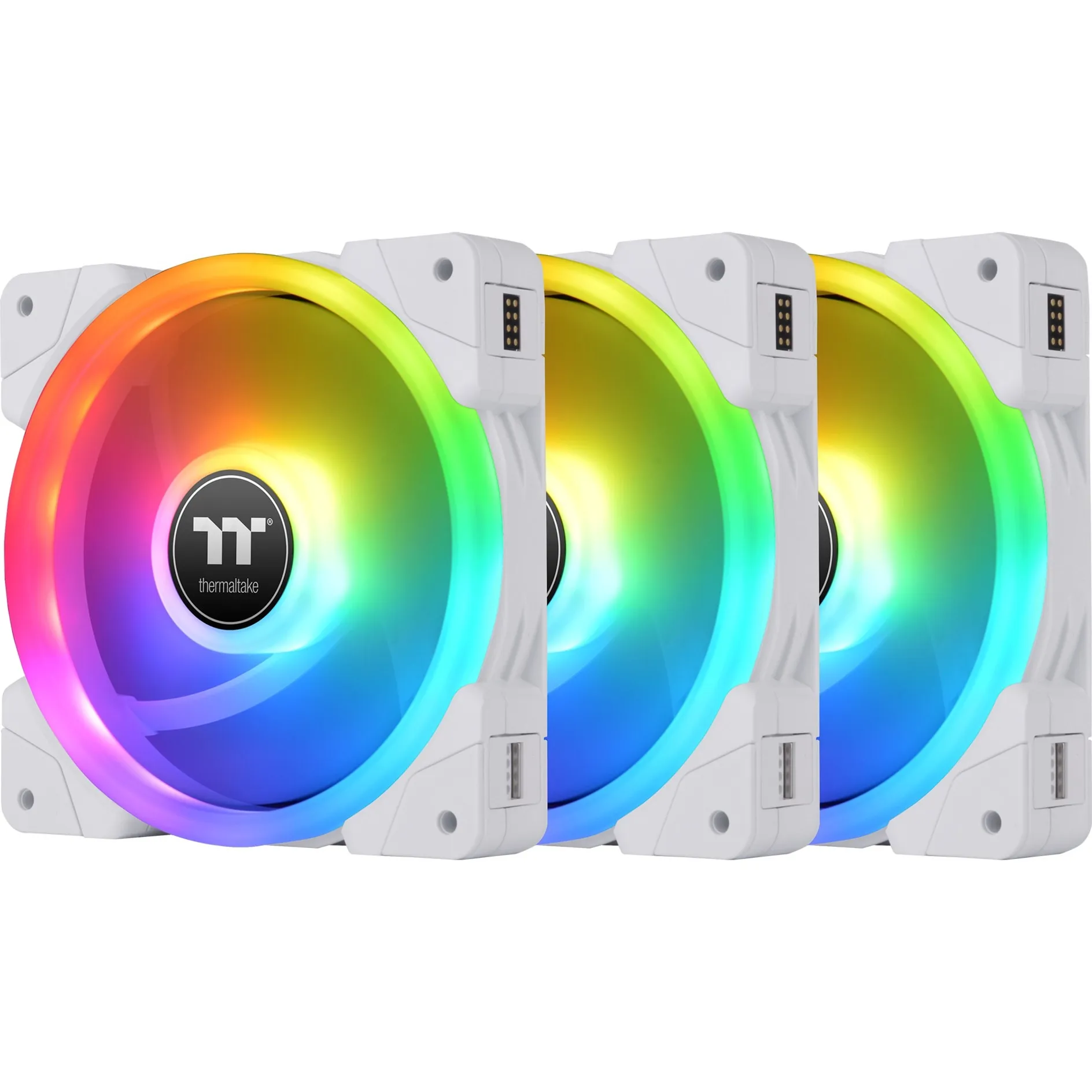 SWAFAN EX12 RGB Ventola di raffreddamento per PC Bianca TT Edizione Premium