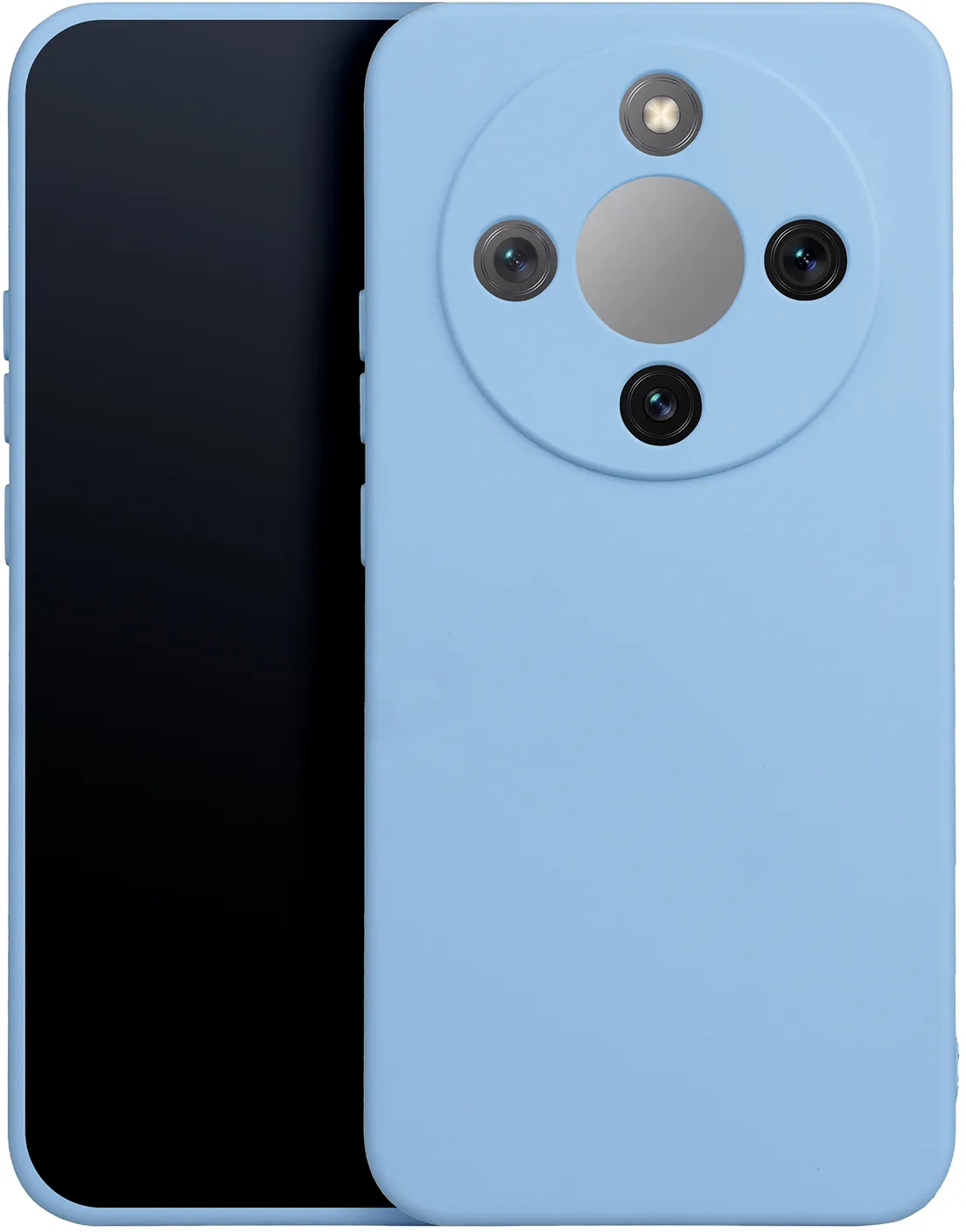 Custodia per Honor X70 / X9d / Magic8 Lite, OEM, Silicone, Blu