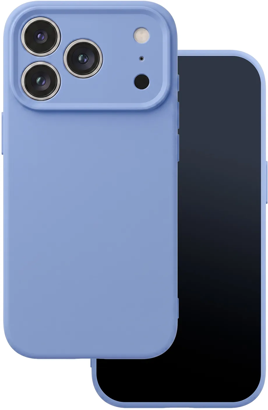 Custodia per Apple iPhone 18 Pro / 17 Pro, OEM, Silicone, Blu