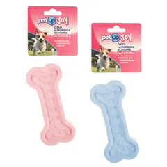 PetUp Joy gioco per cani Osso masticativo in TPR per cuccioli Misura 13 cm Colori assortiti - Giochi per cani