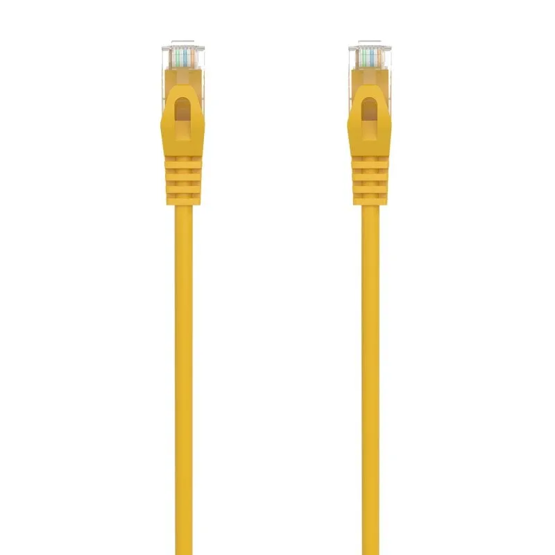 Aisens A145-0566 Cavo di rete RJ45 UTP Cat 6A 1m Giallo