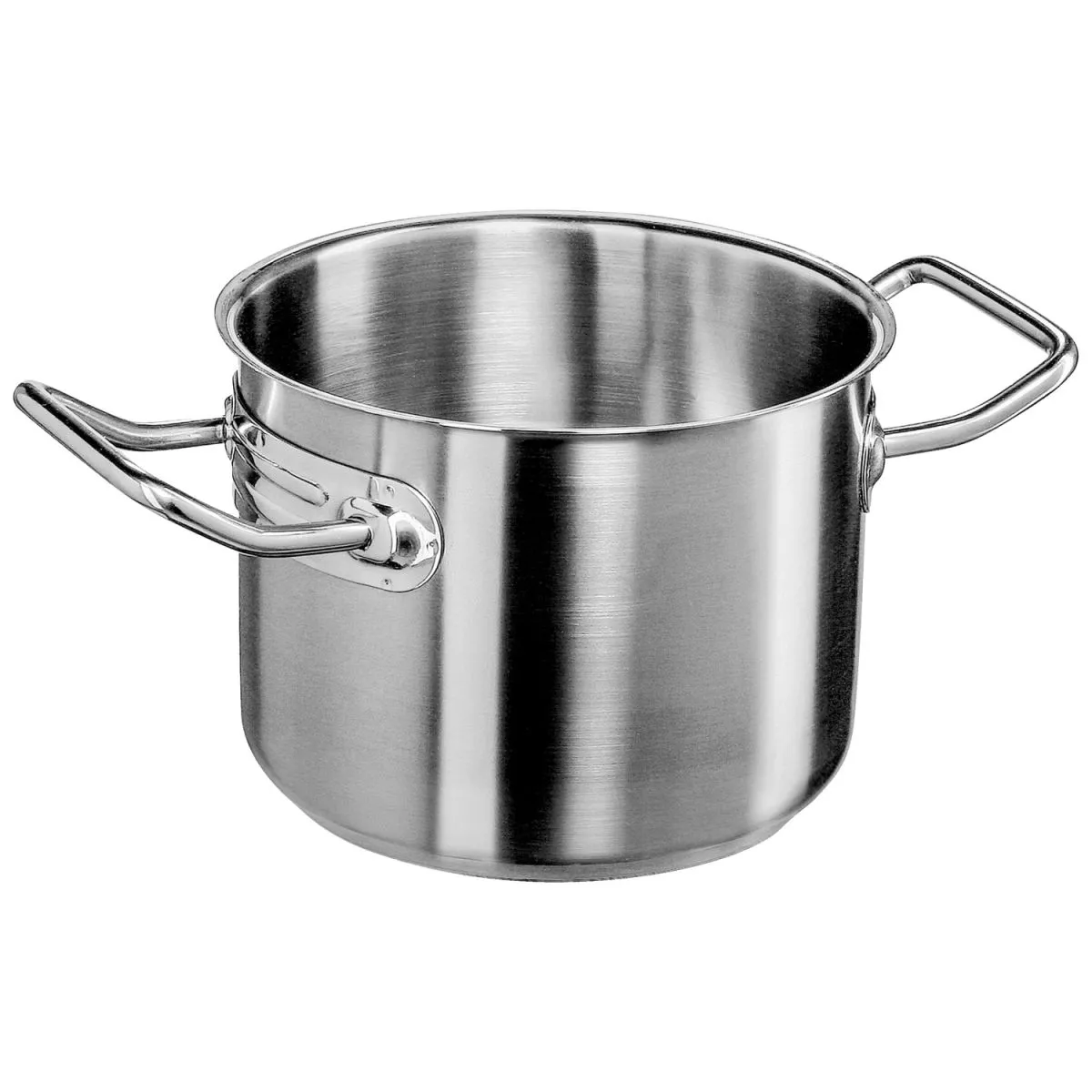 VEGA Casseruola fonda Professional; 16.1 l, 32x21 cm (ØxH); argento; rotonda