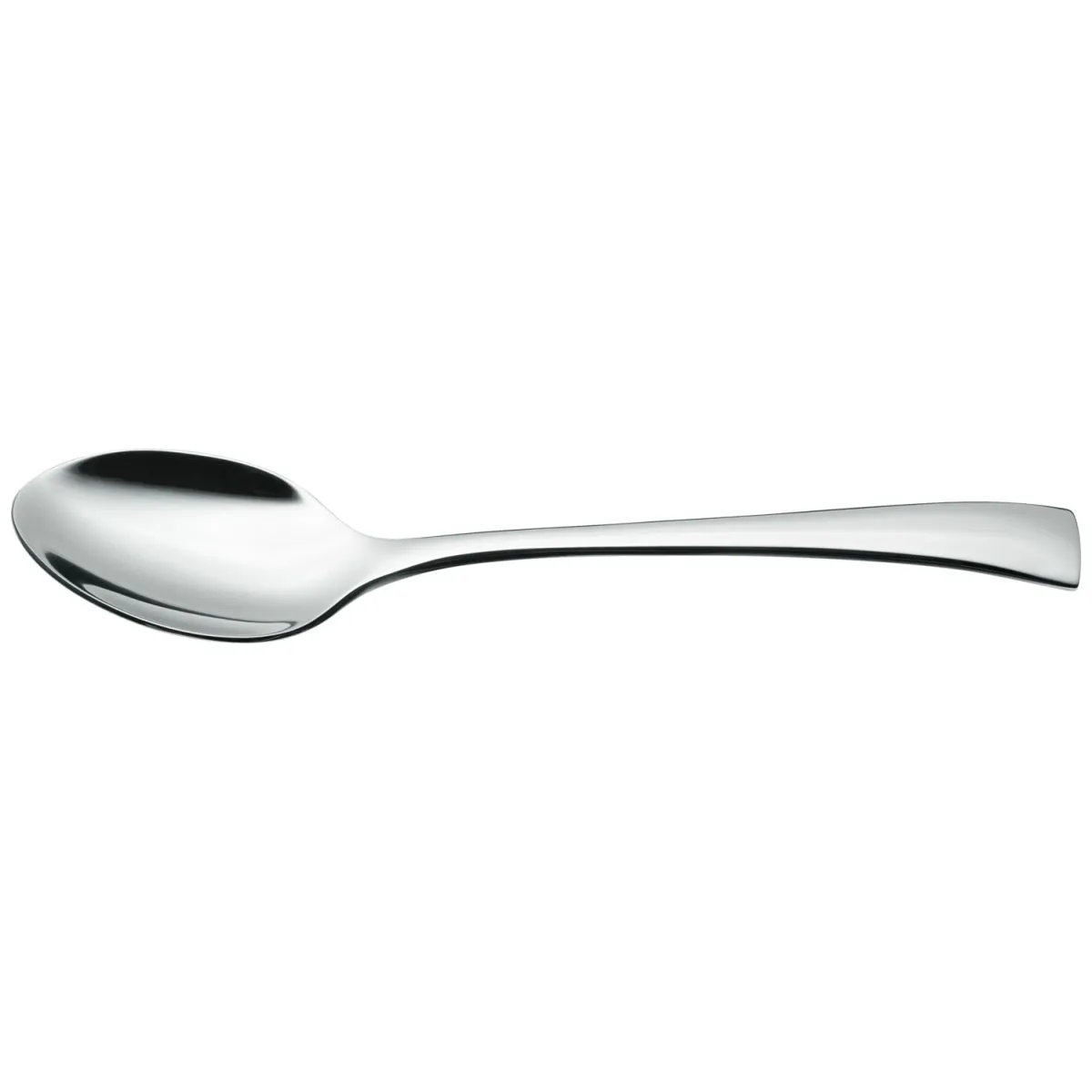 12x VEGA Cucchiaino tè Controverse; 14.2 cm (L); argento, manico argento; 12 pz. / Pacco