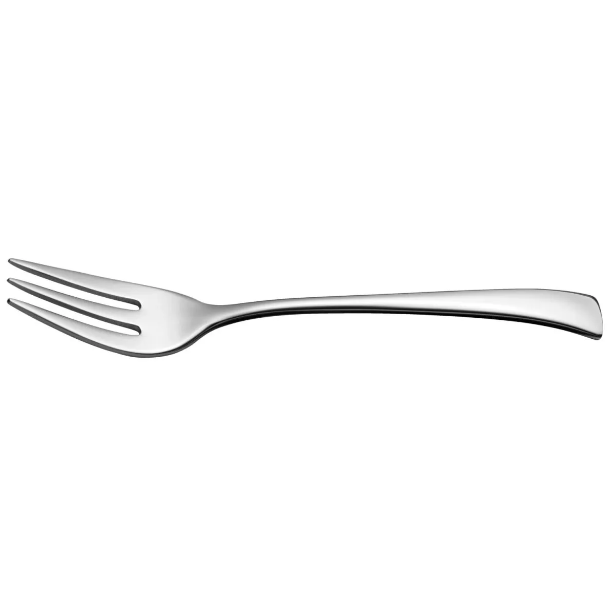 12x VEGA Forchetta da dolce Controverse; 14.2 cm (L); argento, manico argento; 12 pz. / Pacco