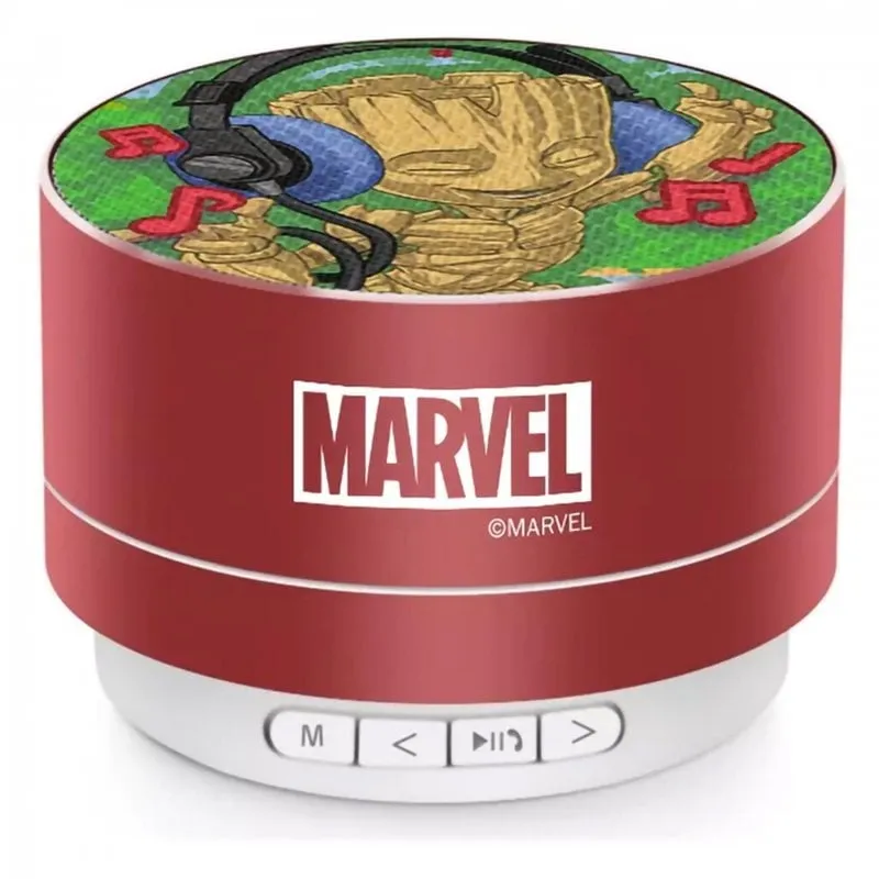 Altoparlante wireless Marvel Groot 001 3W Rosso