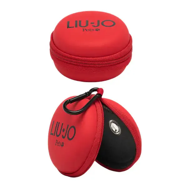 Dispenser porta sacchietti igienici Ø8 cm Liu Jo Pets Rosso