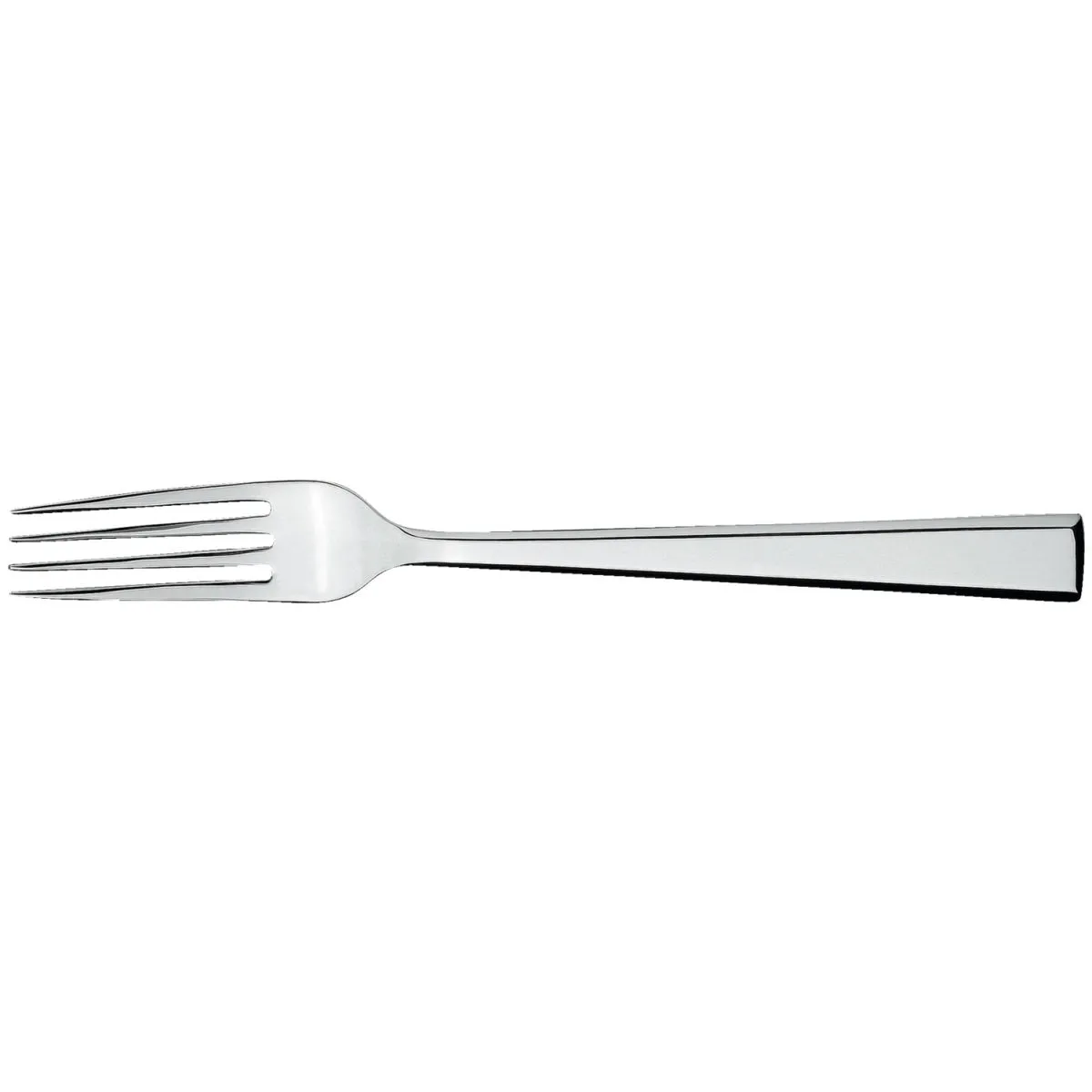 12x VEGA Forchetta da tavola Stockholm; 20.3 cm (L); argento, manico argento; 12 pz. / Pacco
