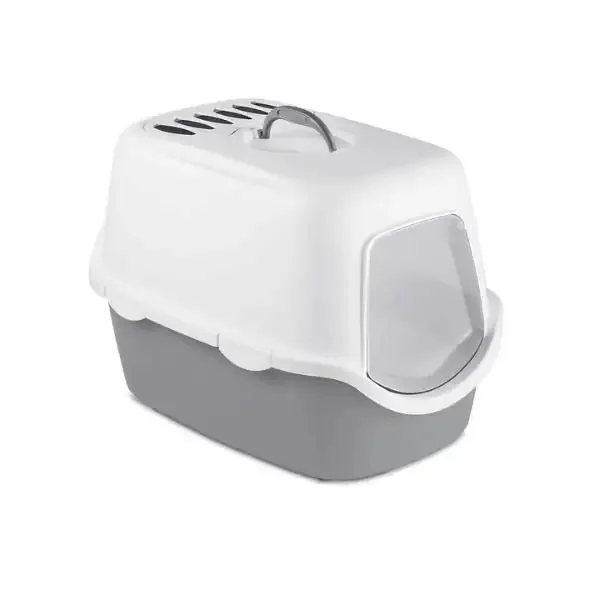 Toilette chiusa per gatti Milly PetUp Grigio
