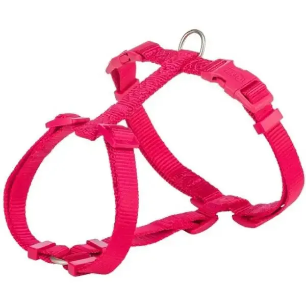 Pettorina ad H per cani Premium in nylon Trixie Corallo Taglia M-L