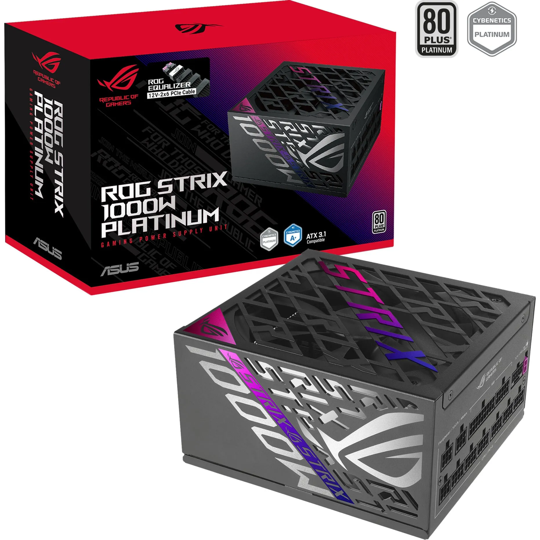 ROG-STRIX-1000P-GAMING-E, Alimentatore PC
