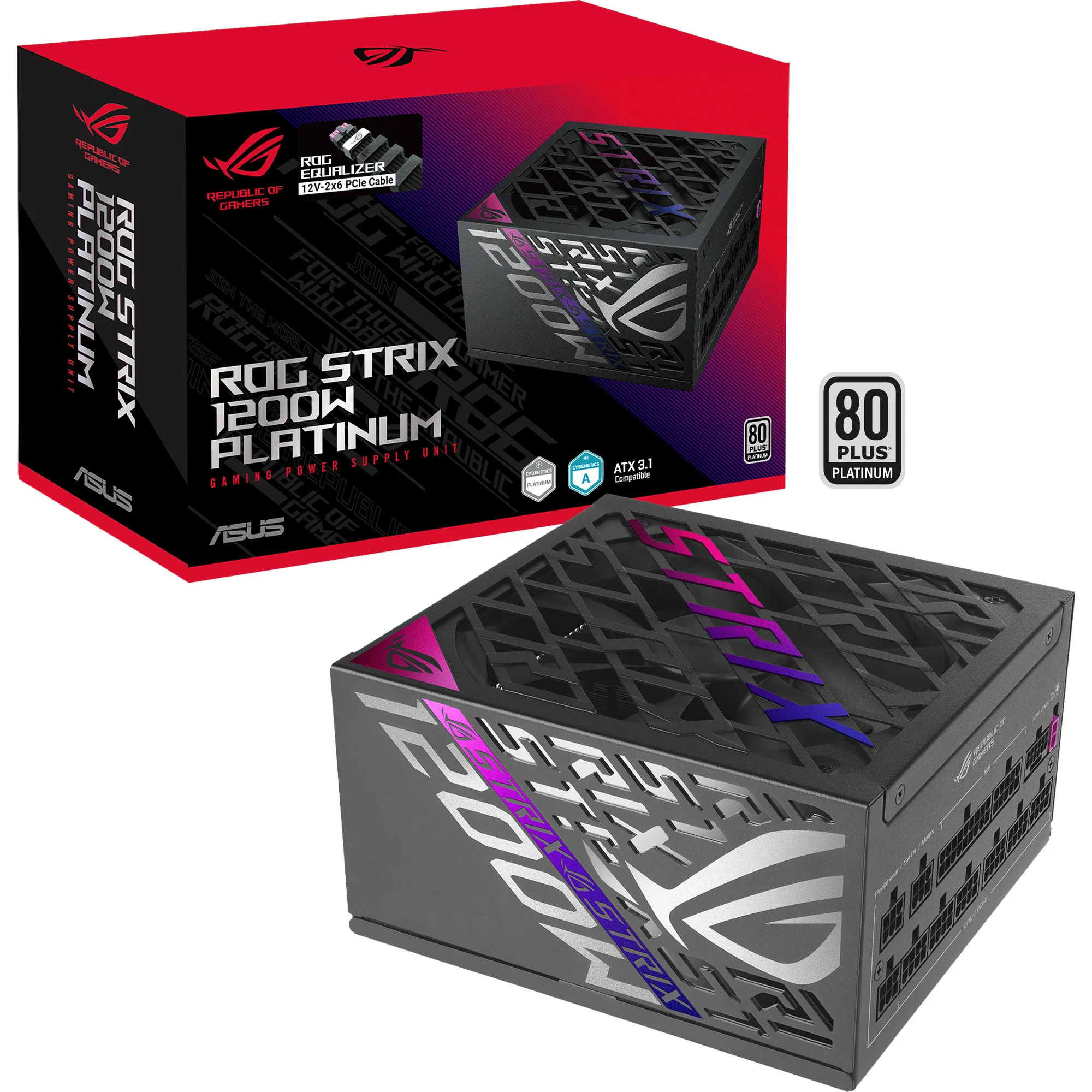 ROG Strix 1200W Platinum (ROG Equalizer), Alimentatore PC