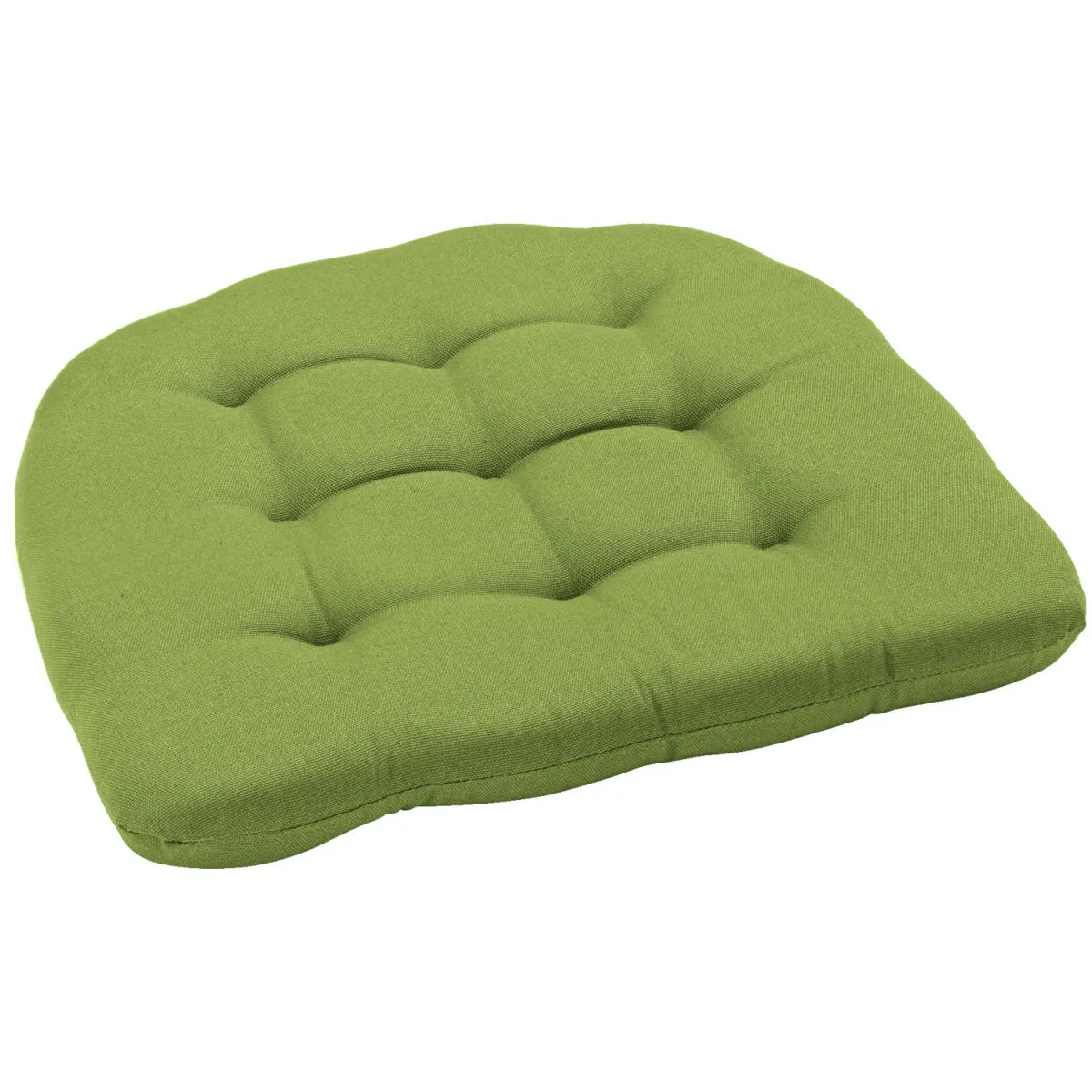 ERWIN M. Cuscino per sedia Colour; 40x37.5x4 cm (LxLxH); verde; conica