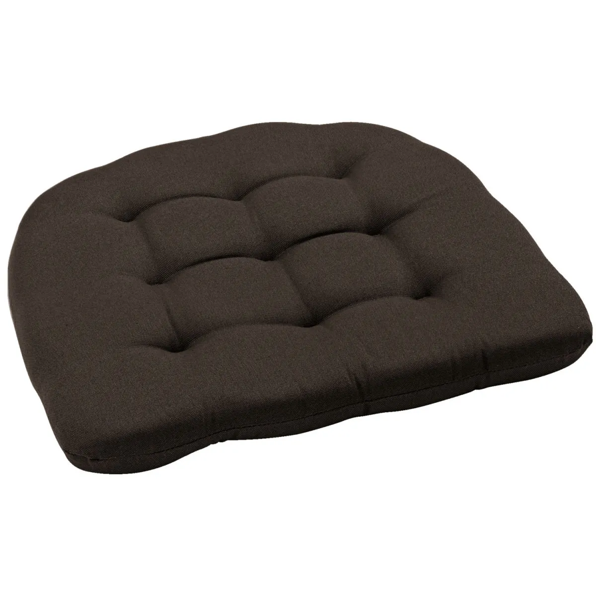 ERWIN M. Cuscino per sedia Colour; 40x37.5x4 cm (LxLxH); marrone; conica