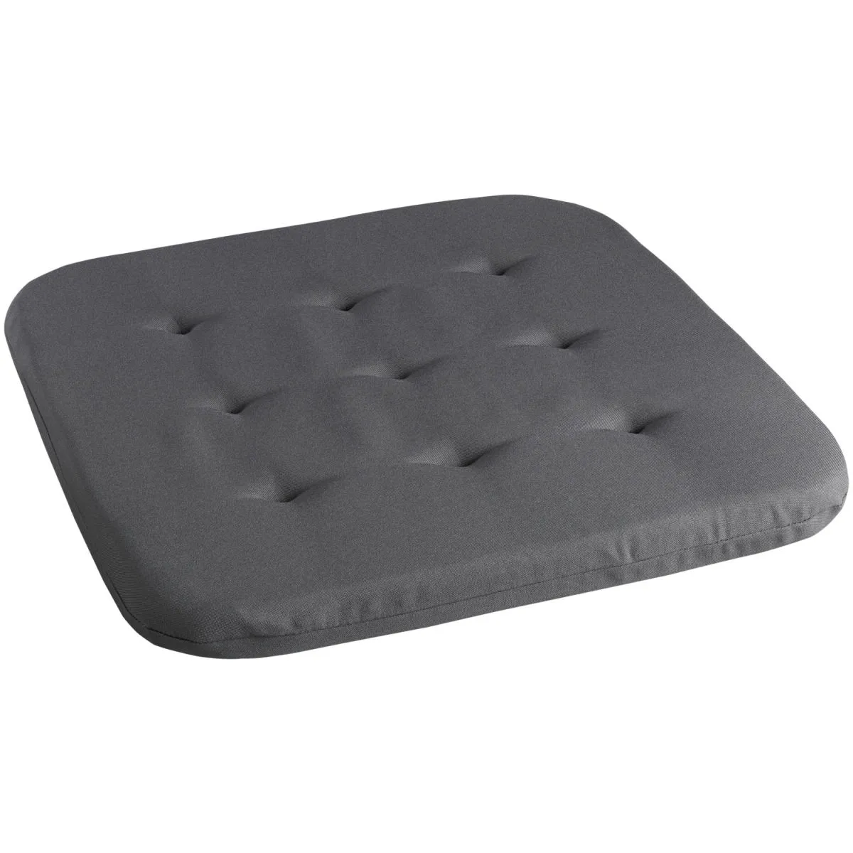 ERWIN M. Cuscino per sedia Klia; 38x38x3 cm (LxLxH); antracite; quadrata