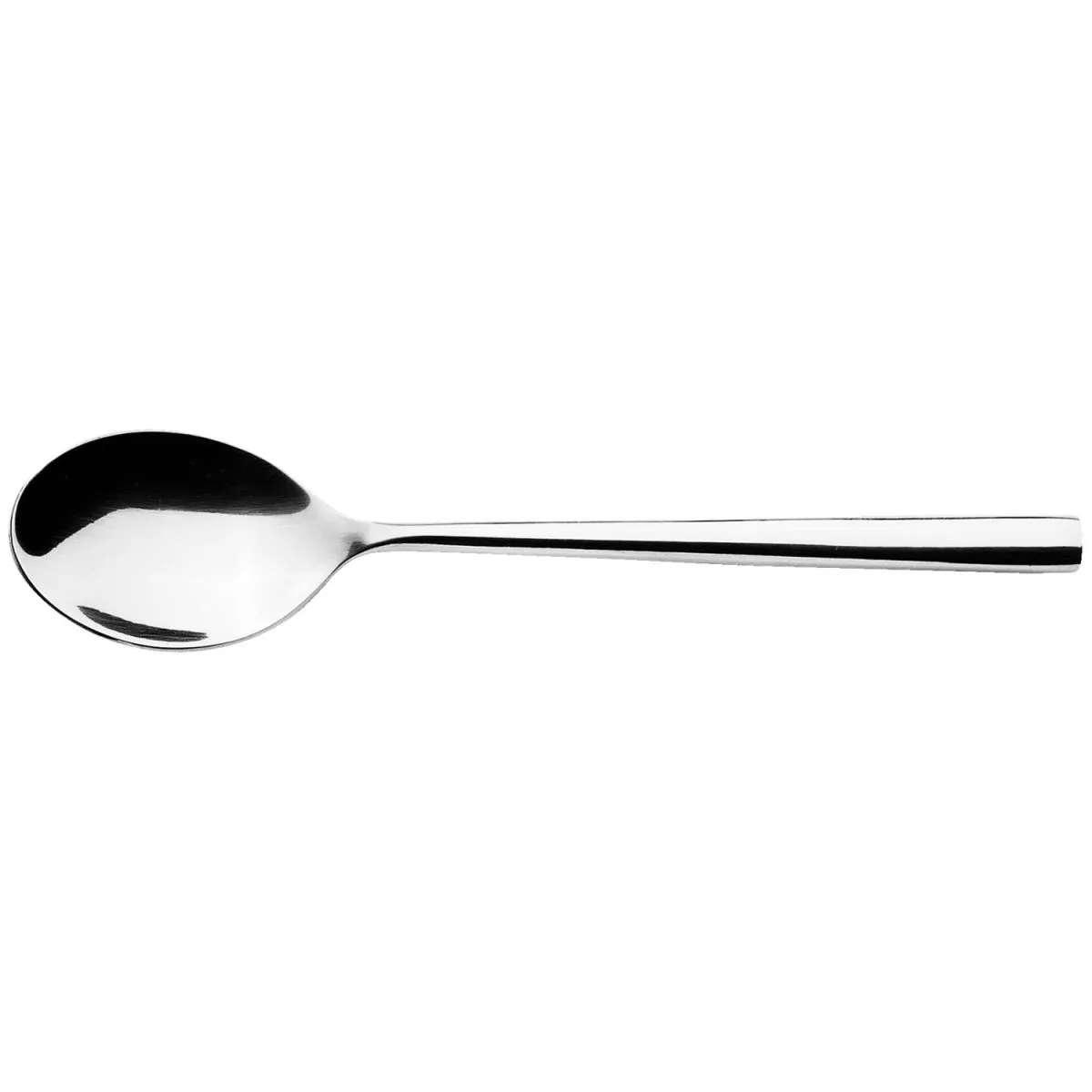 12x VEGA Cucchiaino caffè espresso Liverpool; 12.5 cm (L); argento, manico argento; 12 pz. / Pacco