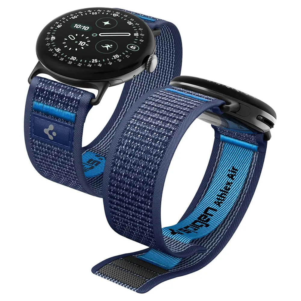 Cinturino Spigen Athlex Air 2 per Google Pixel Watch 45mm Series, Blu Navy AMP11748