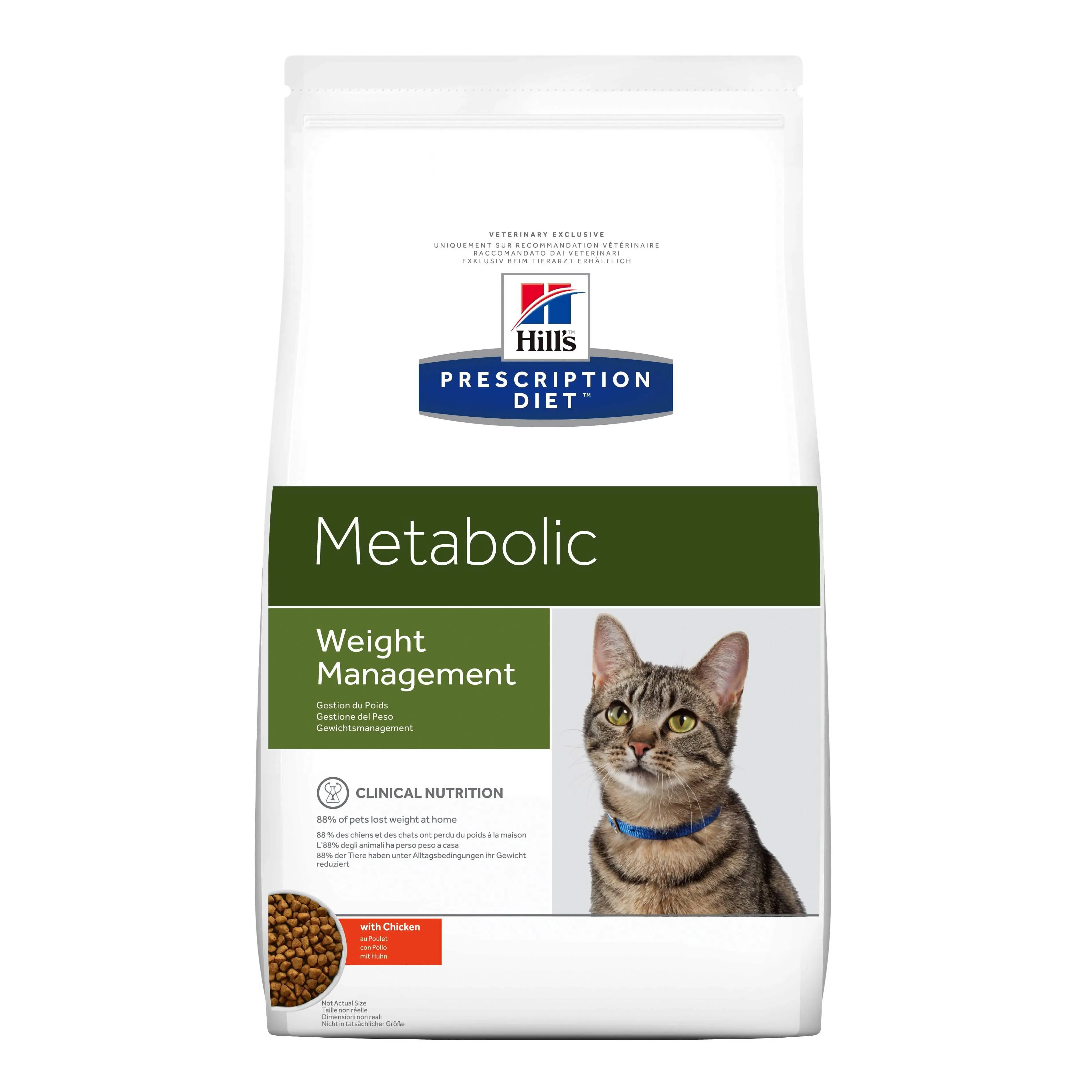 Prescription diet feline metabolic chicken 1,5 kg
