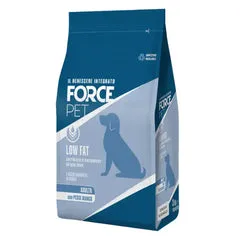 Forcepet Dog Adult Low Fat gestione del peso Pesce bianco 10 kg - Croccantini per cani