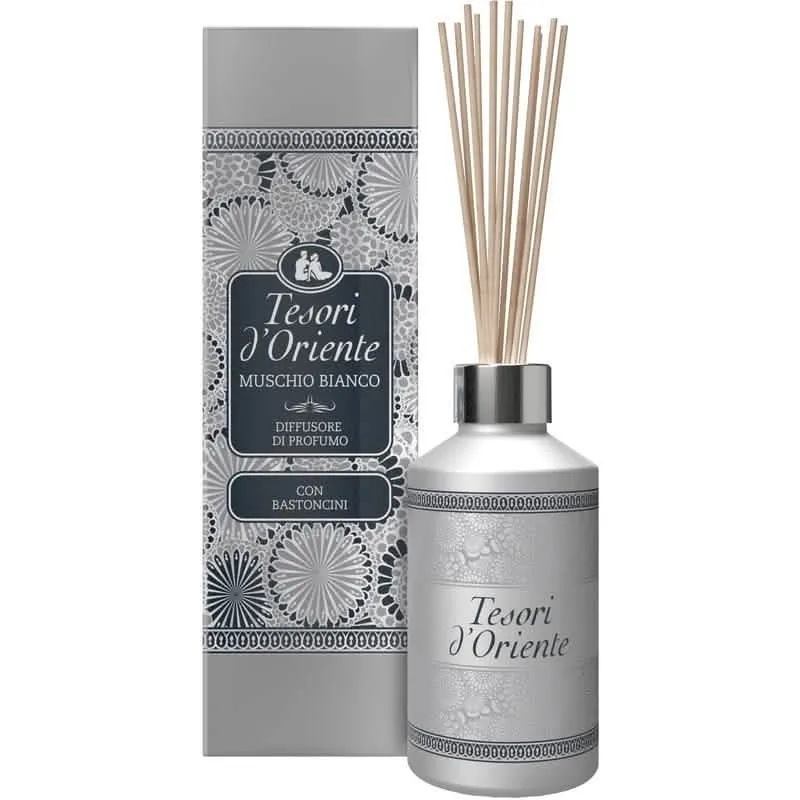 TESORI DEO CASA DIFF+BASTONCINI MUS BIANC