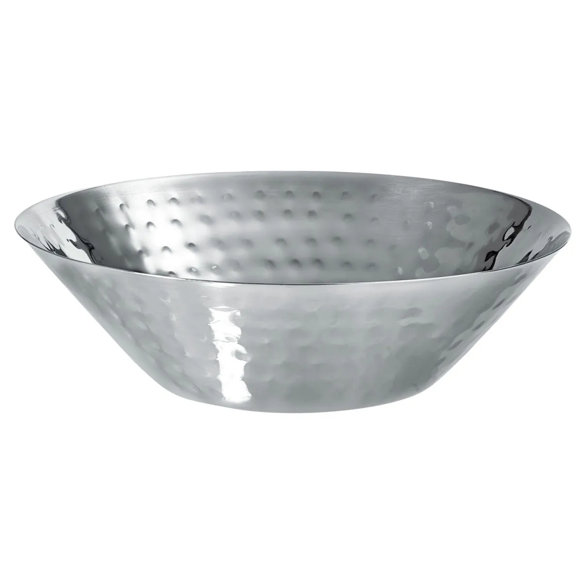 VEGA Cestino porta pane e frutta Marty; 16x5 cm (ØxH); argento