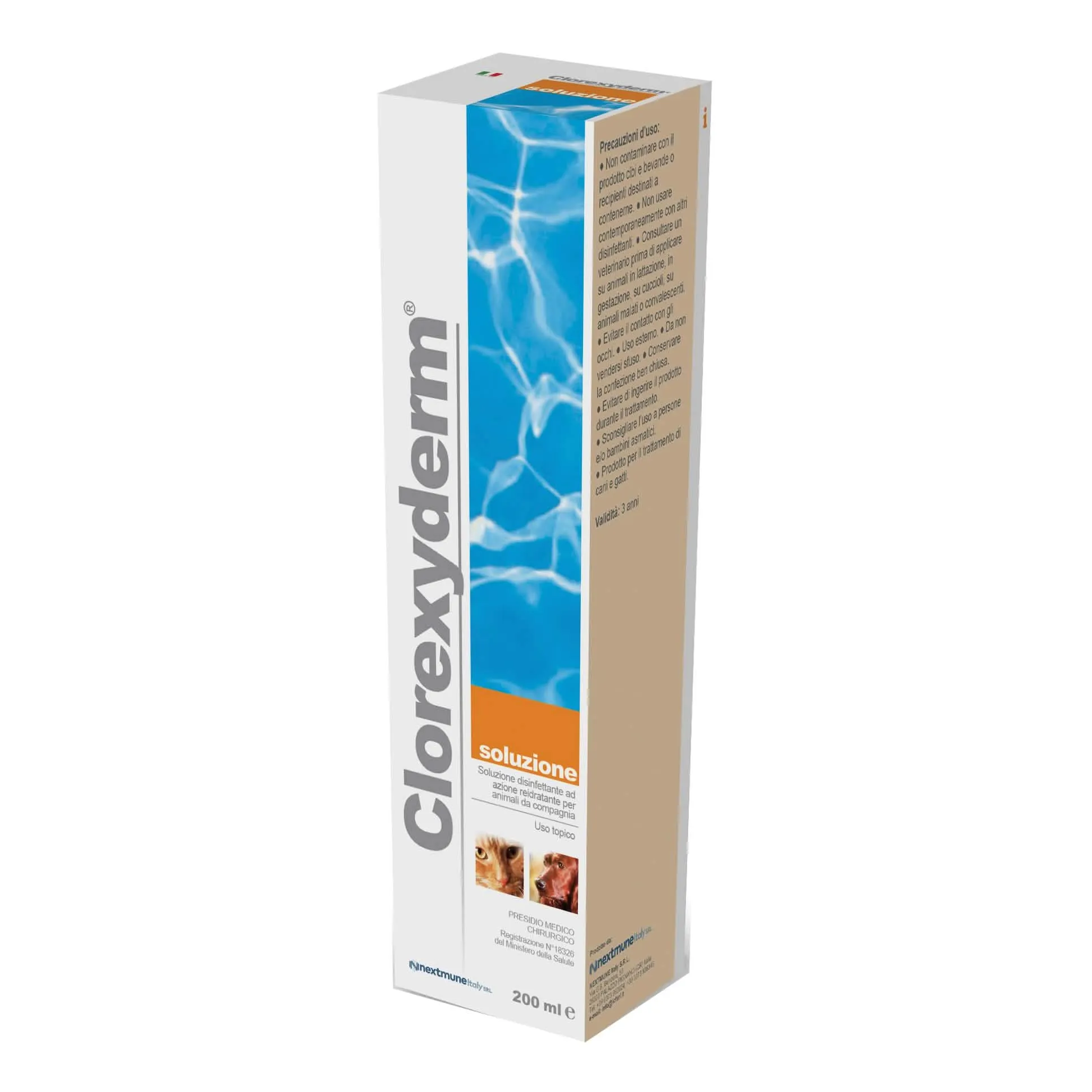 Clorexyderm soluzione 200 ml