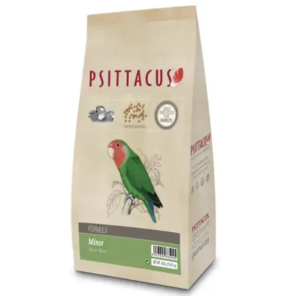 Psittacus Alimento Mantenimento Formula Minor 450 gr - Mangime per uccelli