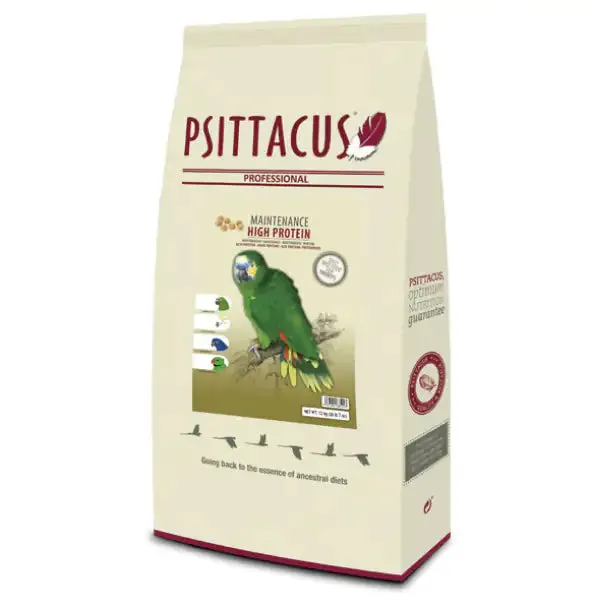 Psittacus Mantenimento Alta Proteina 12 kg - Mangime per uccelli