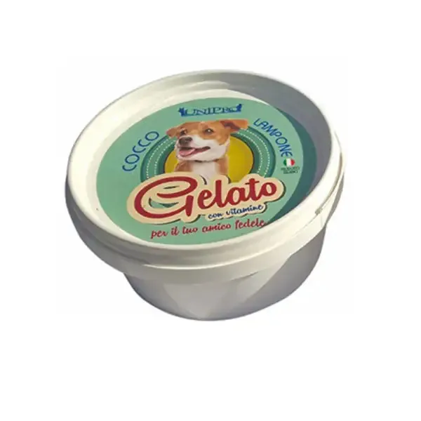 Unipro Gelato con Vitamine 60 gr Cocco e Lampone
