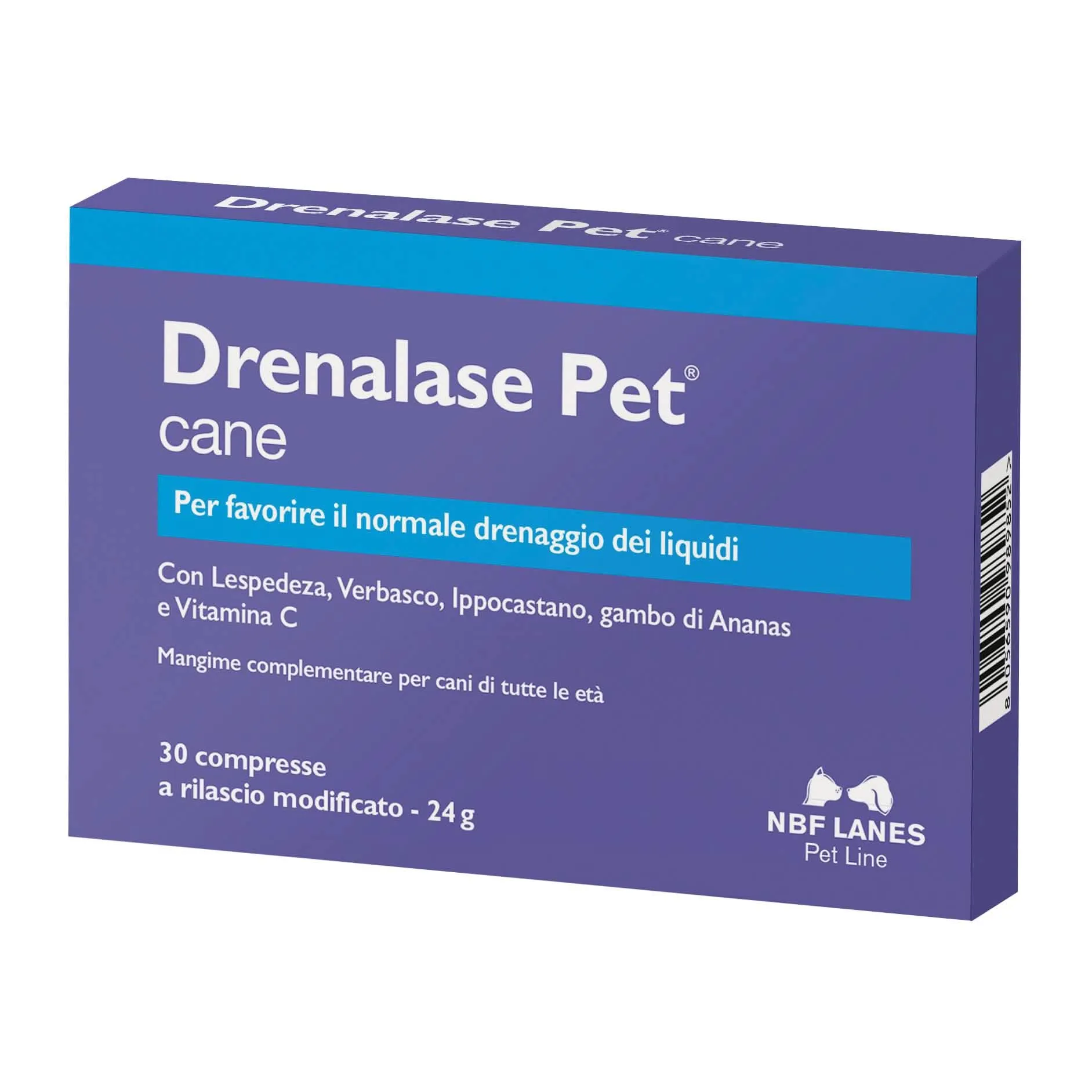 Drenalase pet 30 compresse