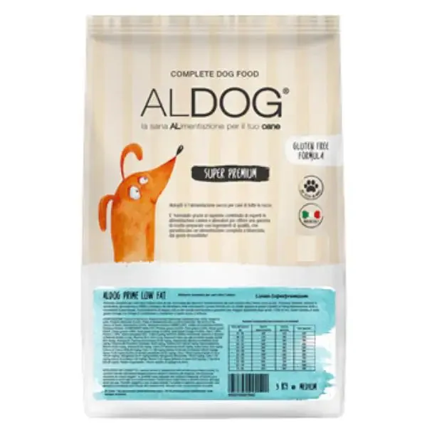 Aldog Super premium Senior All Breeds Low Fat 12 kg - Croccantini per cani