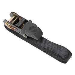 Cinghia fermabagagli con tensionatore cricchetto Pack Man 2.0 (500x2,5cm) Nero 7710187N