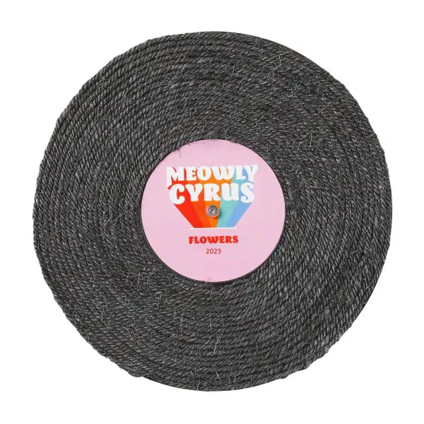 Tiragraffi per gatti disco vinile FuzzYard Meowly cyrus - Tiragraffi gatto