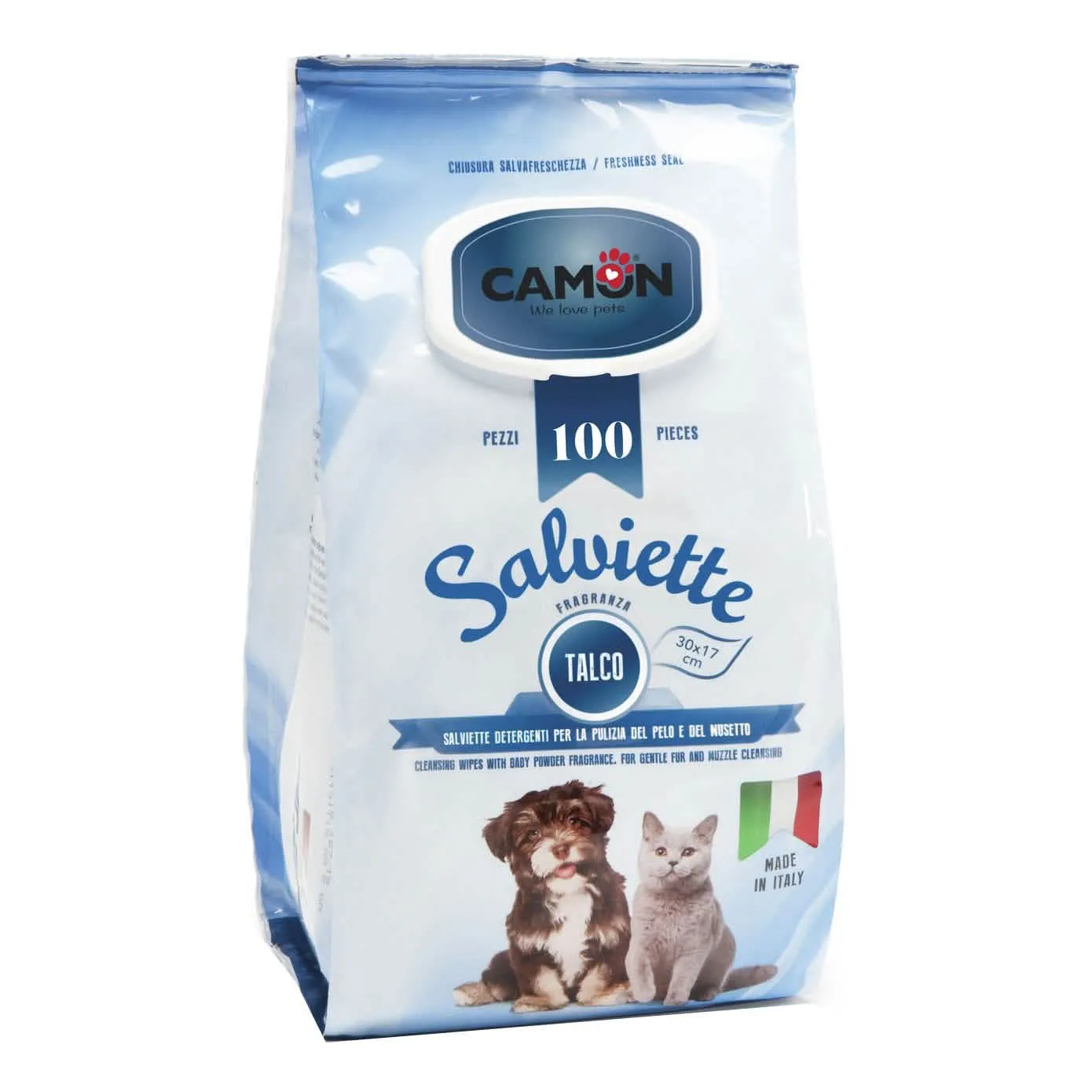 Salviette talco 80 pezzi