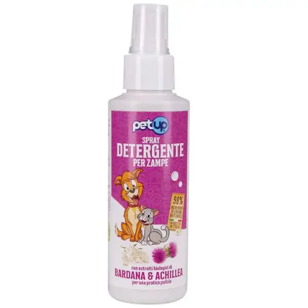 Lozione detergente Spray per zampe PetUp 100 ml