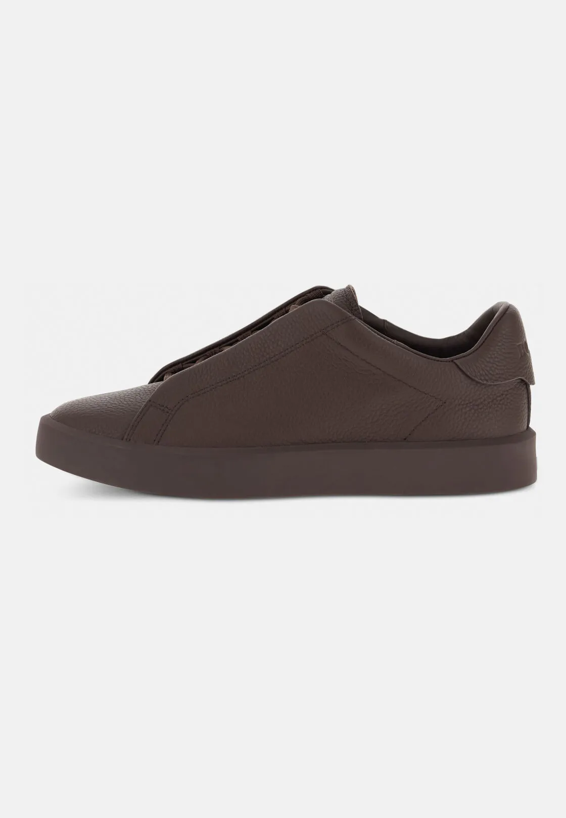 Boggi, Sneakers Essence In Pelle Bottalata, Uomo, Marrone scuro, Taglia: 41-7