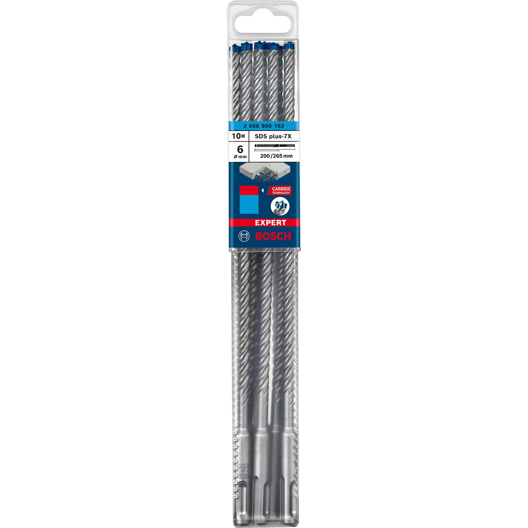 Expert Punta per martelli SDS plus-7X, Trapano