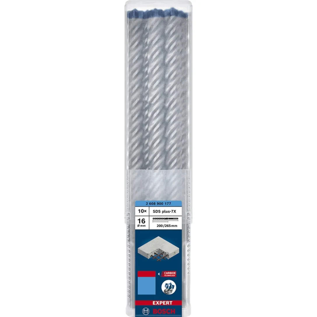 Expert Punta per martelli SDS plus-7X, Trapano