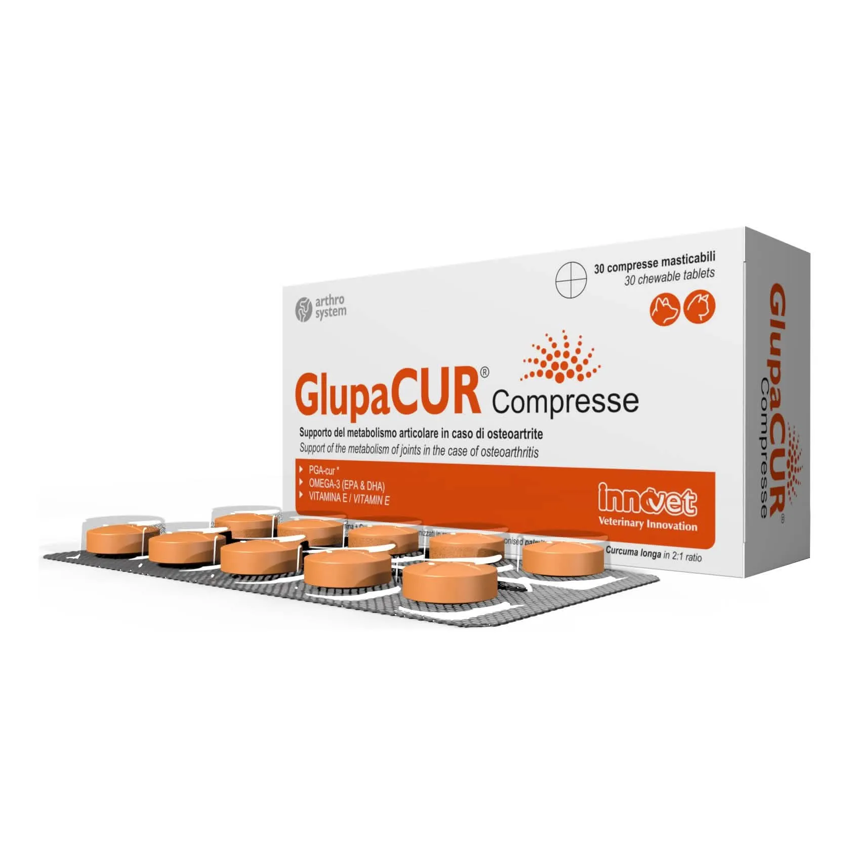 Glupacur 30 compresse masticabili