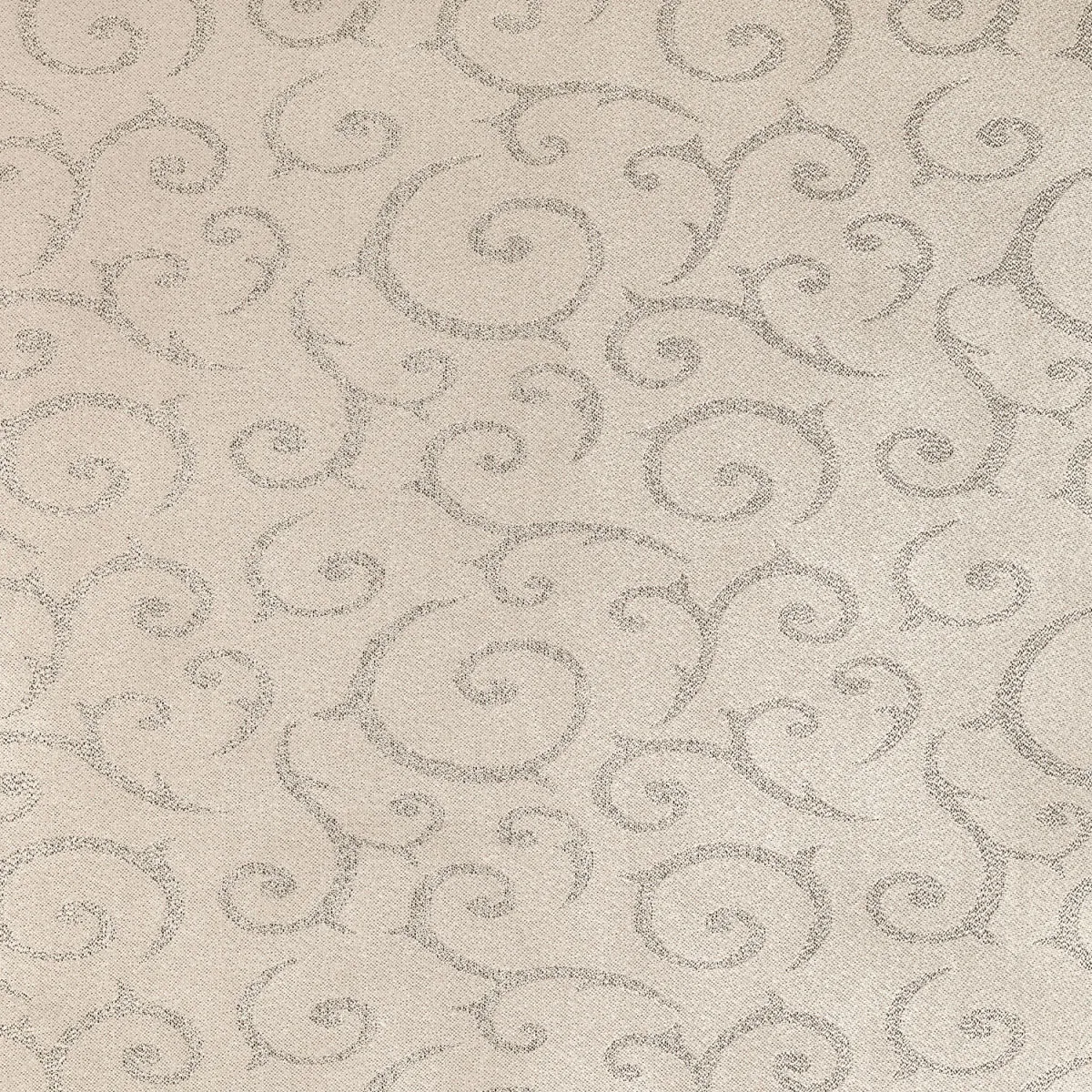 PULSIVA Tovaglia al metro Antalya; 180 cm (L); argento