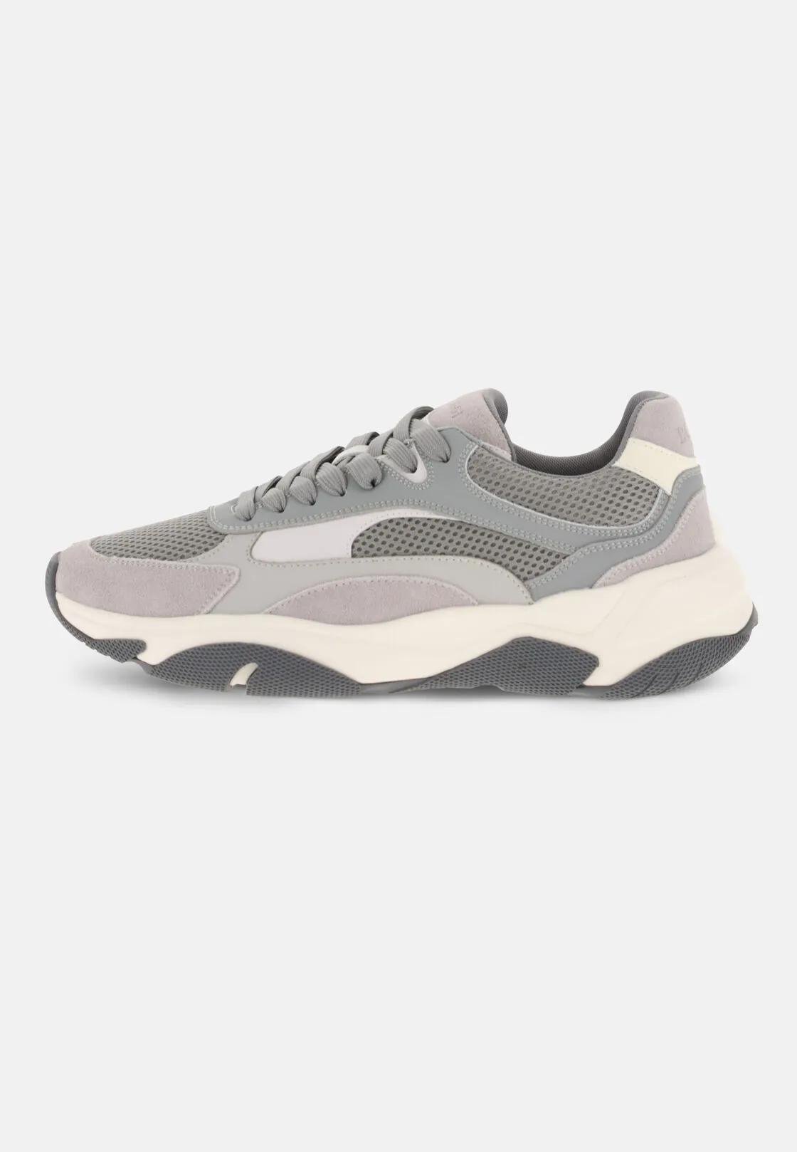 Boggi, Sneakers Storm In Pelle E Tessuto Tecnico, Uomo, Grigio, Taglia: 40-6