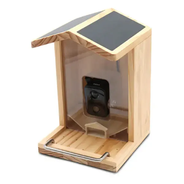 Mangiatoia Smart WiFi mangiatoia per uccelli con telecamera HD Croci Birds Misura 21x23x23 cm