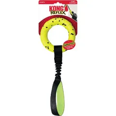 Kong Reflex Tug Gioco galleggiante e flessibile con manicotto per cani Lunghezza 38 cm - Giochi per cani
