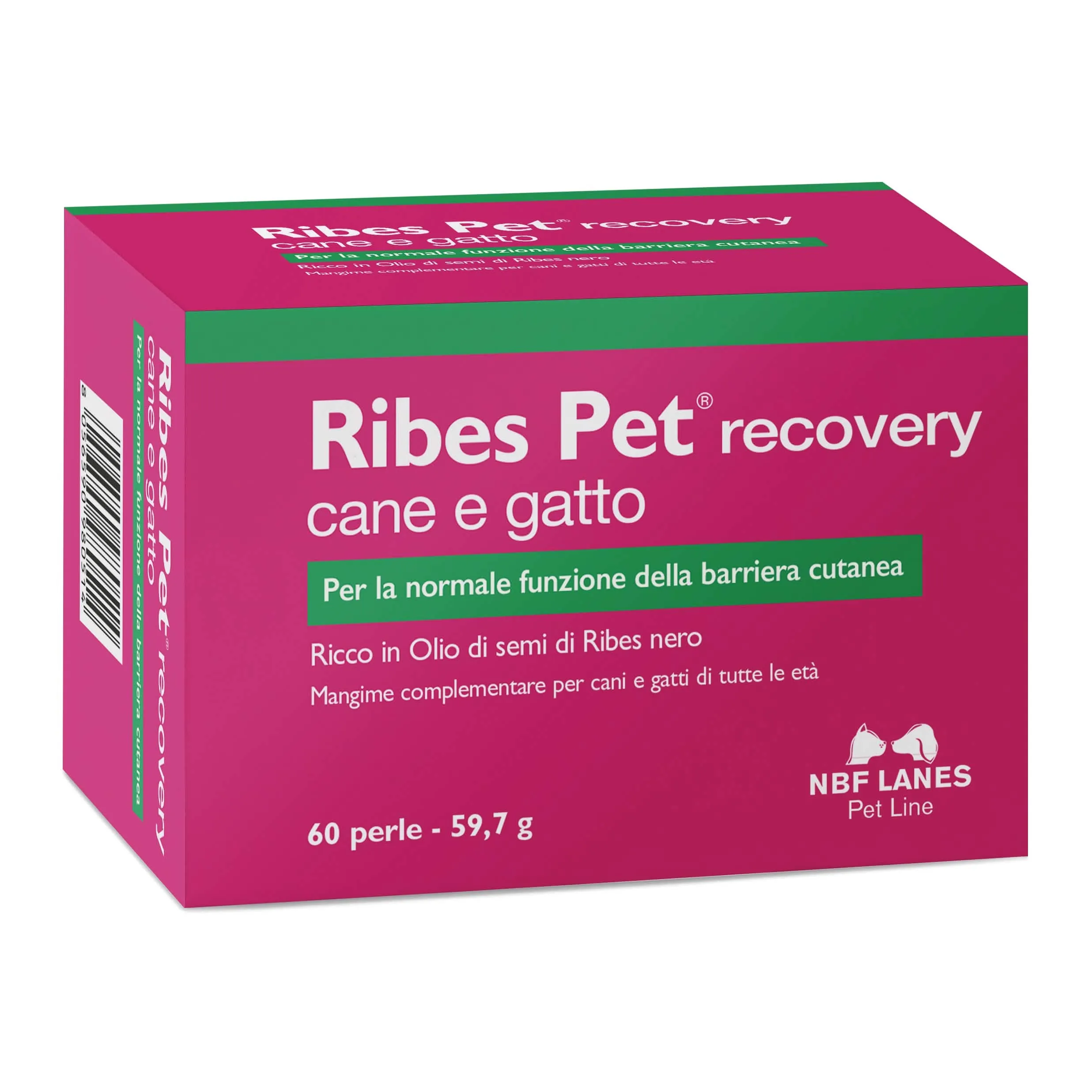 Ribes pet recovery blister 60 perle
