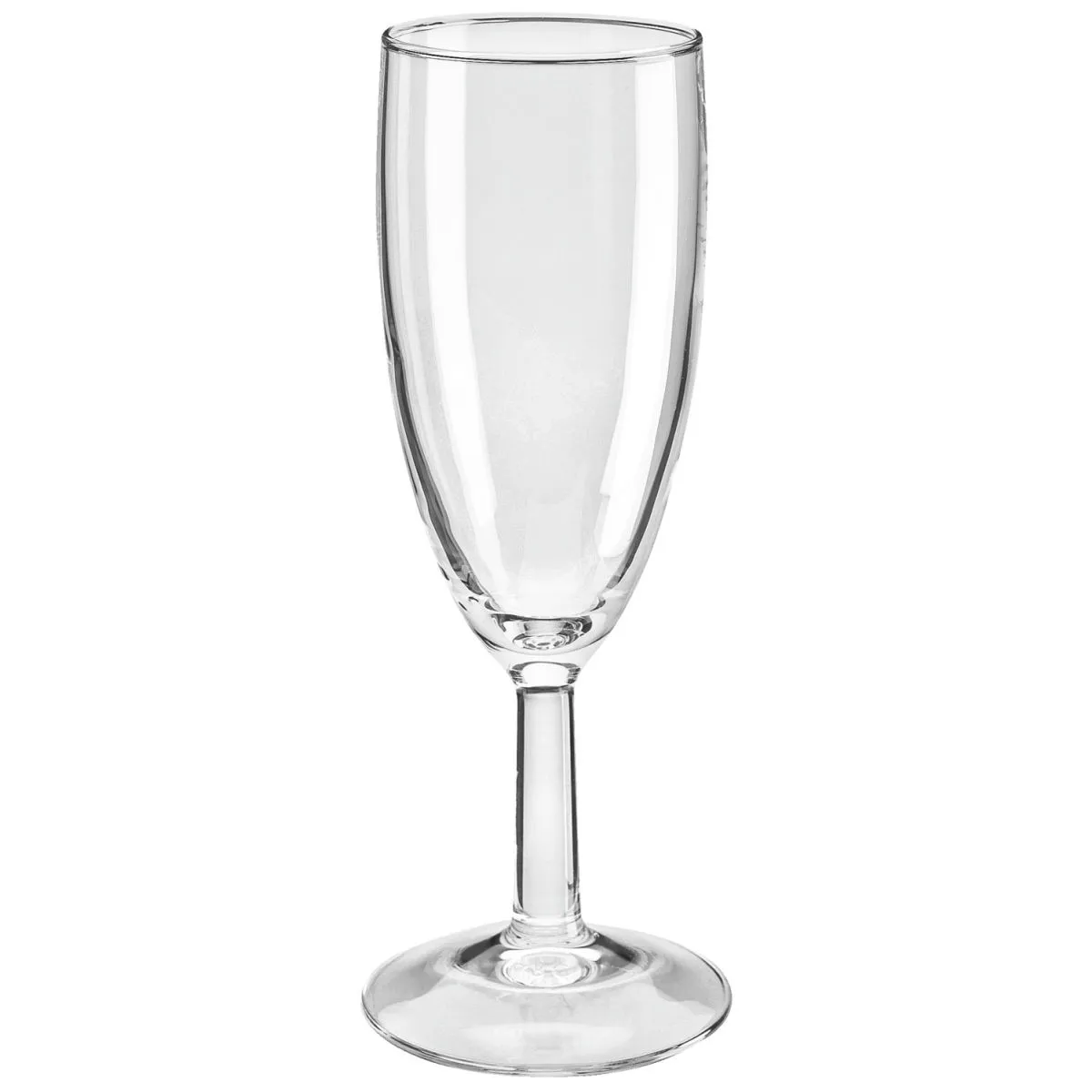 12x PULSIVA Flute Niki senza tacca; 160 ml, 5.1x15.7 cm (ØxH); trasparente; 12 pz. / Pacco