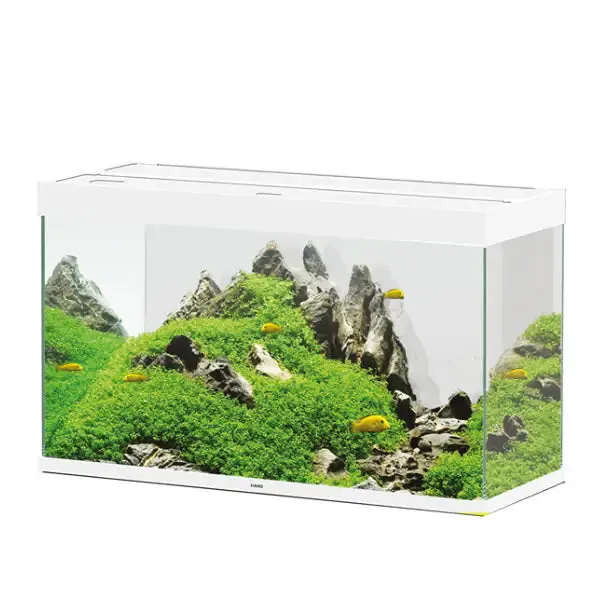 Askoll Acquario Ciano Emotions Nature Pro 100 portata 210 litri Bianco Misura 102,4x40,2x61 cm