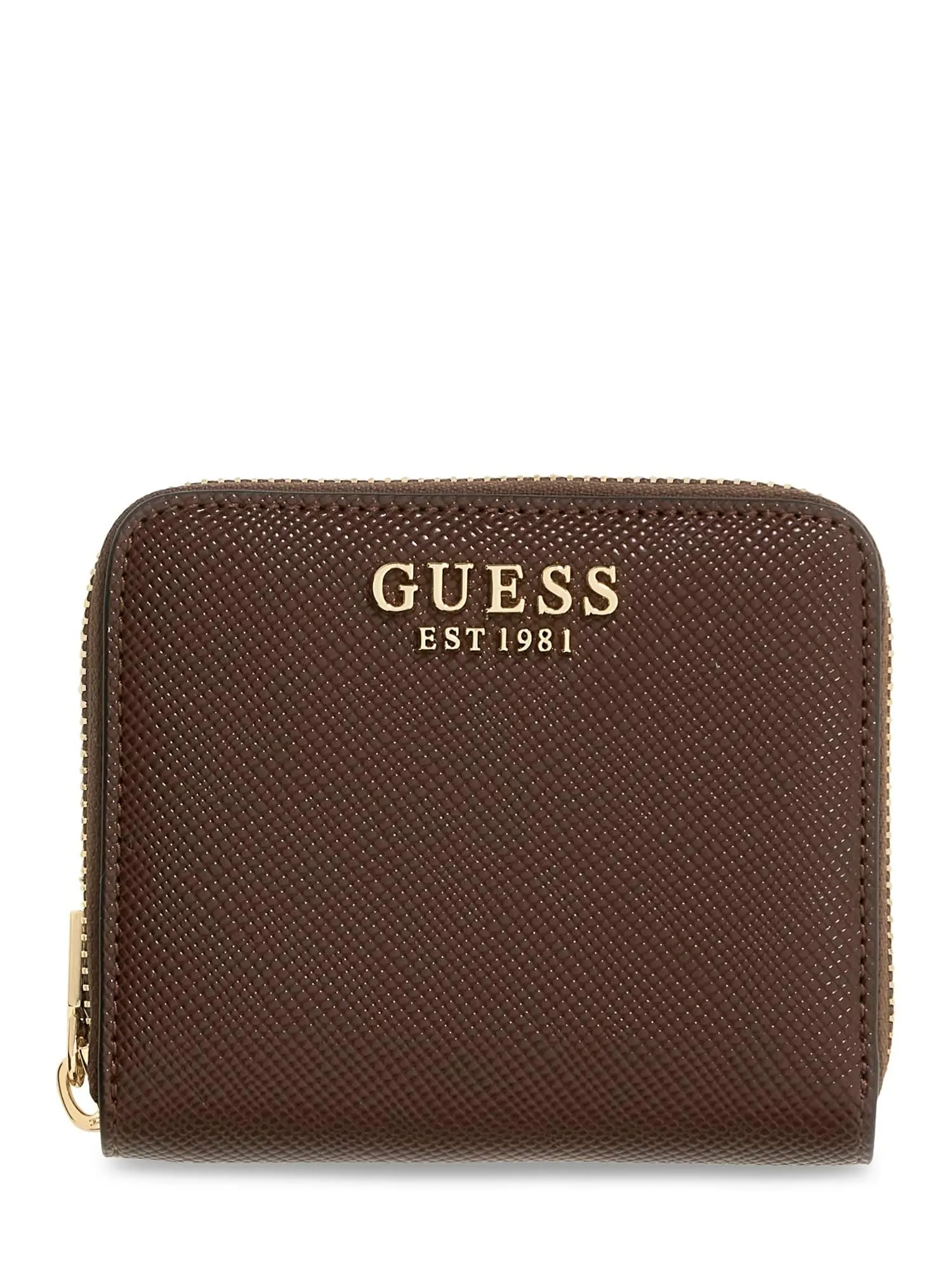 GUESS Donna Portafoglio Zip Around Danielle Slg Small Zip Around Marrone